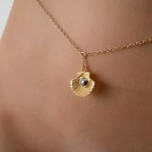 Sylvie Monthulé - Hüftkette Geheimnis des Ozeans | Gold Größe L – Bild 2