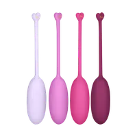 Liebeskugel-Set aus Silikon, 4 Teile, 30 - 115 g Liebeskugel-Set aus Silikon, 4 Teile, 30 - 115 g