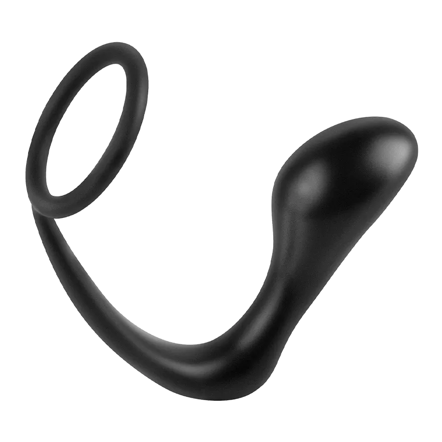 Ass-Gasm Cockring Plug, 10,5 cm Ass-Gasm Cockring Plug, 10,5 cm