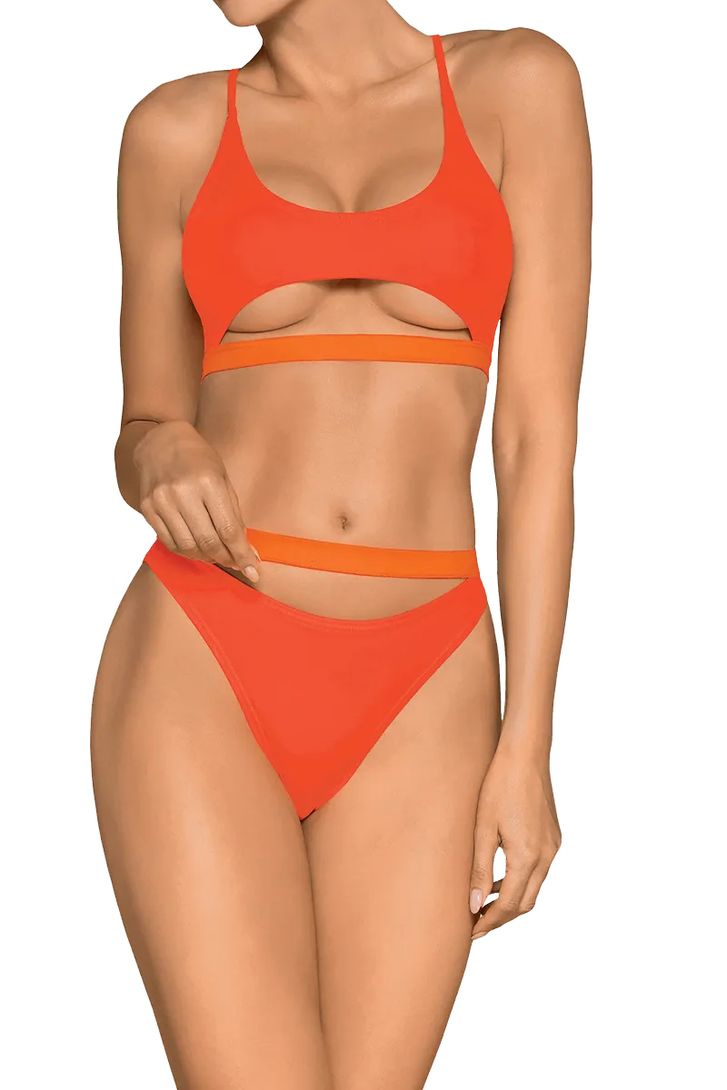 Sportlicher Bikini orange Sportlicher Bikini orange