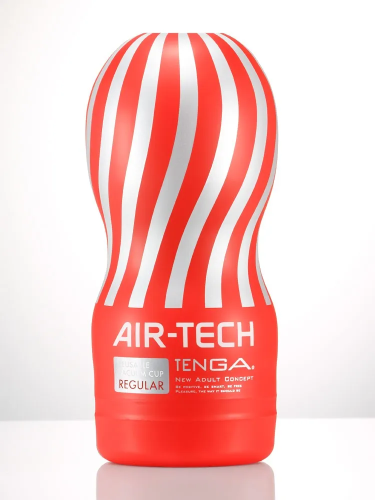 Tenga Air-Tech Reusable Vacuum Cup Regular: Masturbator Tenga Air-Tech Reusable Vacuum Cup Regular: Masturbator