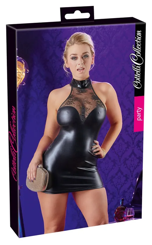 Minikleid mit Spitze – Bild 3