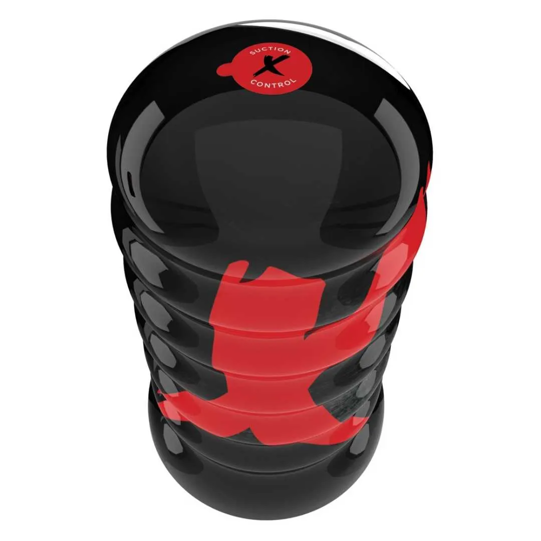 Masturbator “Air-Tight Stroker”, inkl. 3 Penisringe – Bild 3