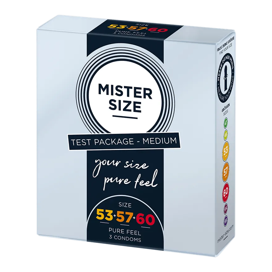 Probierset - Medium, 3 Kondome Probierset - Medium, 3 Kondome