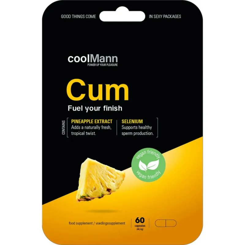CoolMann - Cum Nahrungsergänzung - Ananas 60 pcs CoolMann - Cum Nahrungsergänzung - Ananas 60 pcs