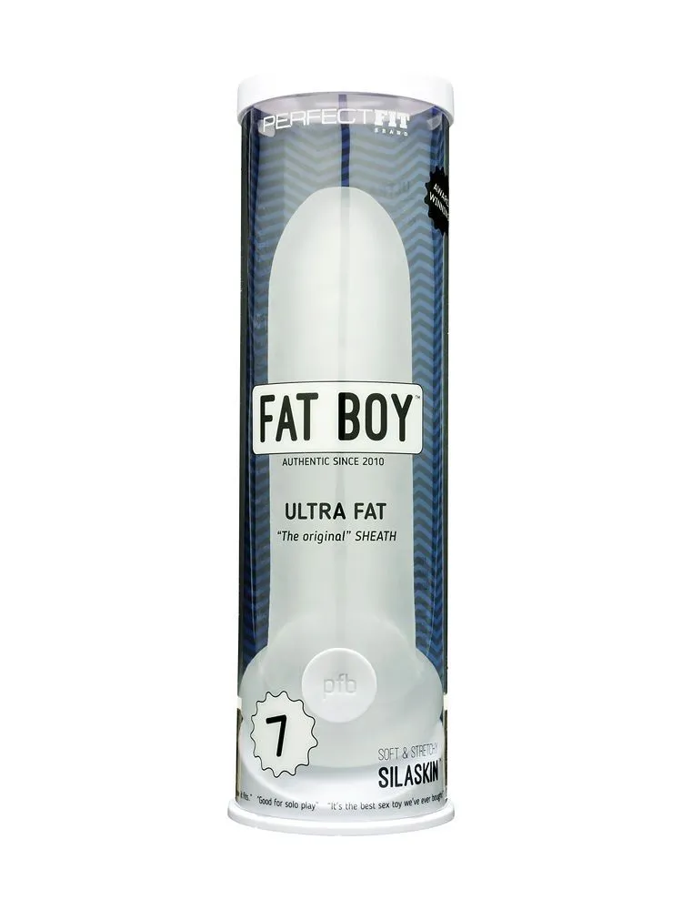 Perfect Fit Fat Boy Ultra Flat 7: Penishülle, transparent Perfect Fit Fat Boy Ultra Flat 7: Penishülle, transparent