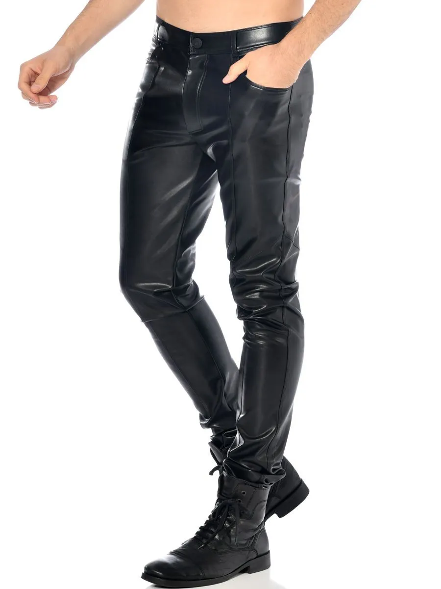 Patrice Catanzaro Joss: Kunstleder-Hose, schwarz (L) Patrice Catanzaro Joss: Kunstleder-Hose, schwarz (L)