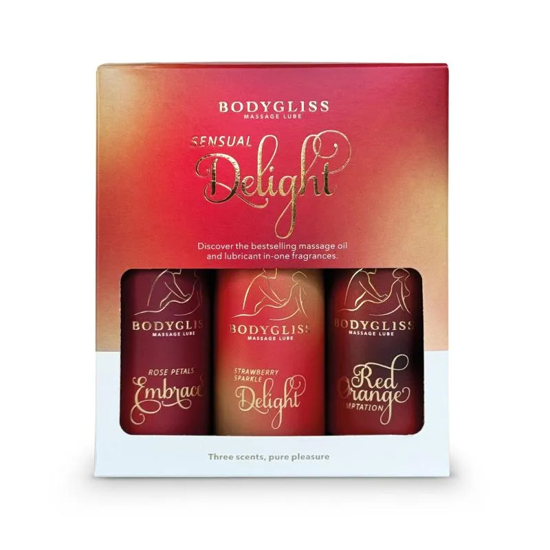 BodyGliss - Travel Edition 3er-Pack - Sensual Delight BodyGliss - Travel Edition 3er-Pack - Sensual Delight