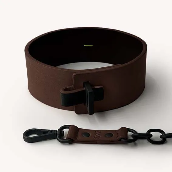 SPNKD - Cherish Halskette | Dunkelbraun Größe L – Bild 2