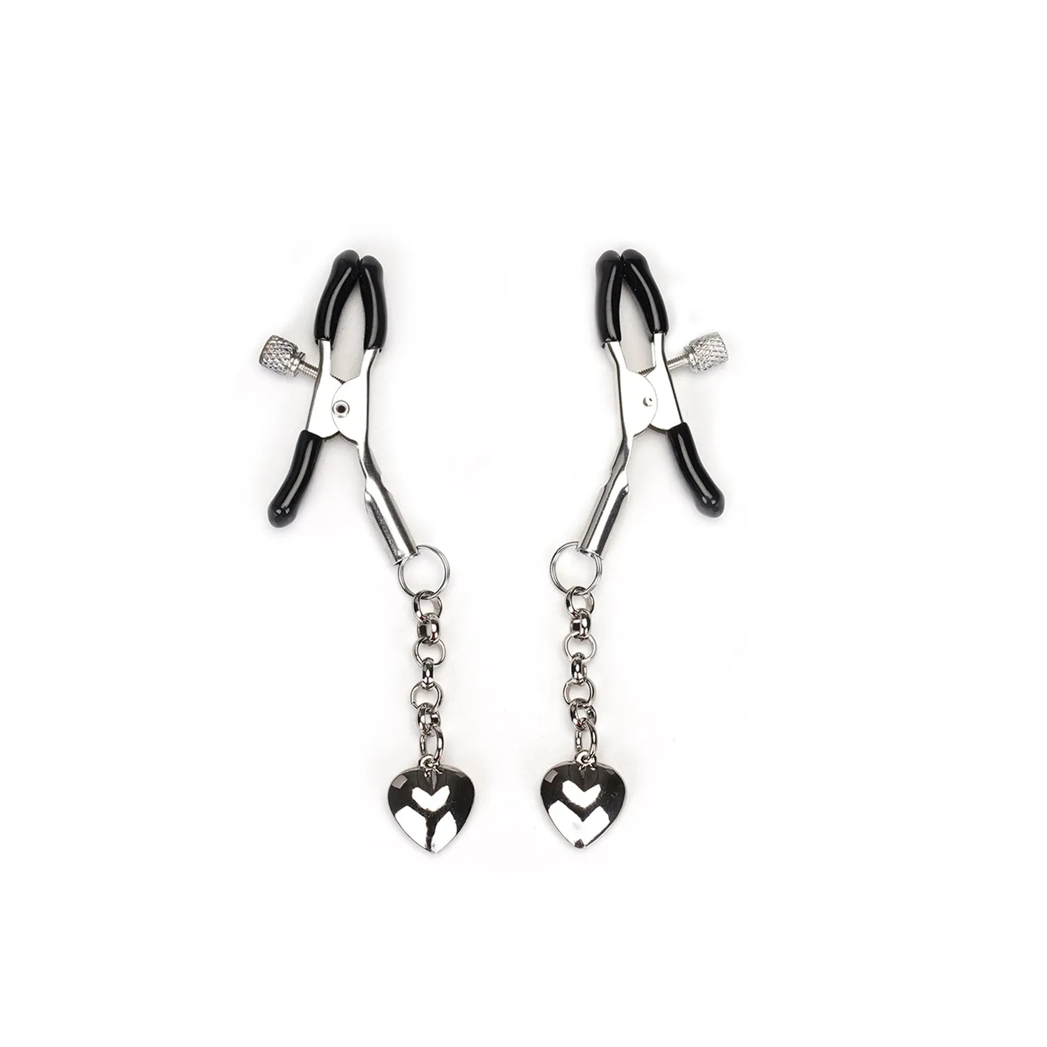 Silver Nipple Clamps (Two Pieces A Set) Silver Nipple Clamps (Two Pieces A Set)