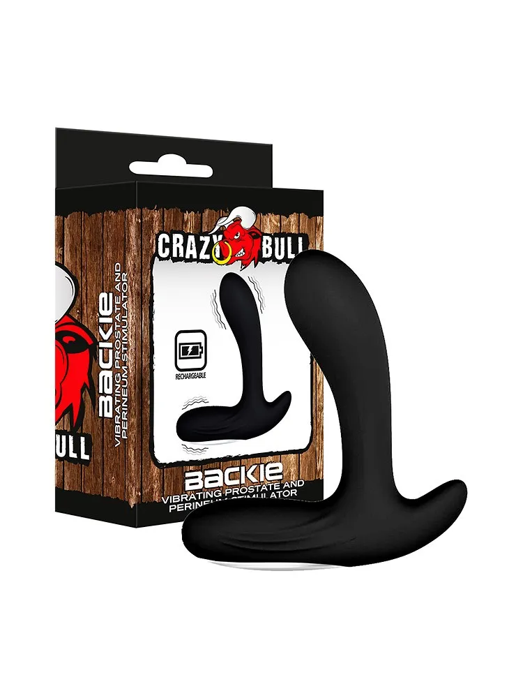 Crazy Bull Backie: Vibro-Plug, schwarz Crazy Bull Backie: Vibro-Plug, schwarz