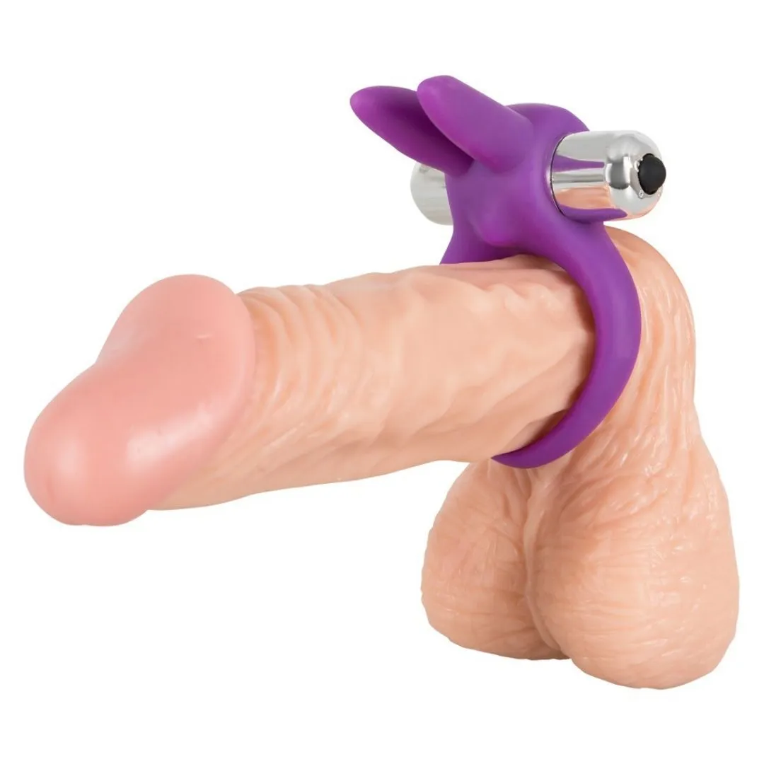 Vibro-Penisring „Vibrating Cock Ring“ mit Klit-Bunny – Bild 5