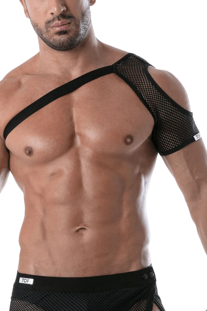 Schulter Harness mit Netz schwarz Schulter Harness mit Netz schwarz
