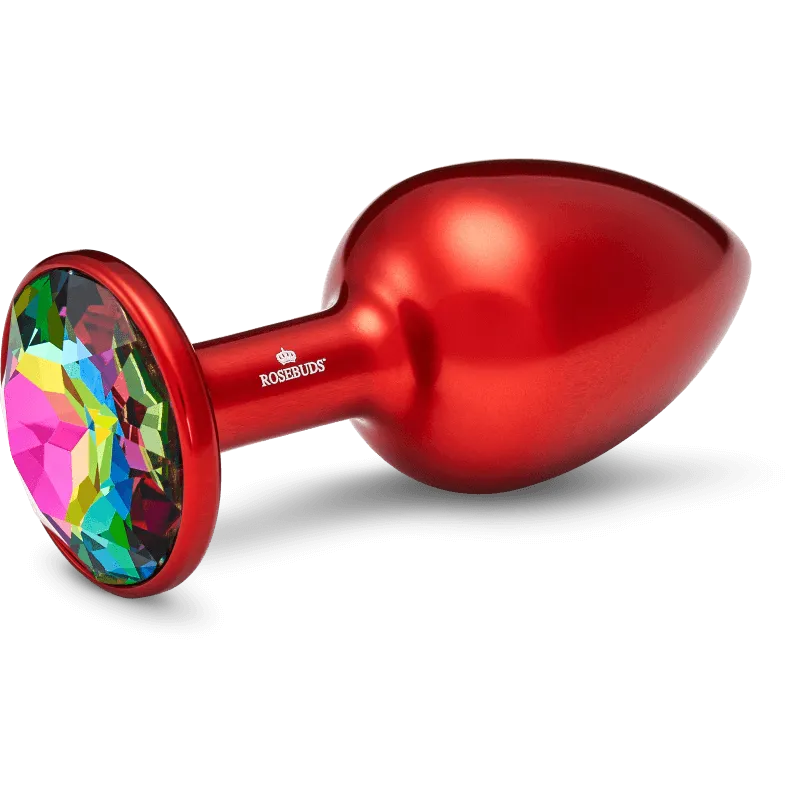 Rosebuds™ - Medium Alu Rot Kristall – Bild 2