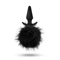 Anal Adventures Platinum - Rabbit Tail Plug Anal Adventures Platinum - Rabbit Tail Plug