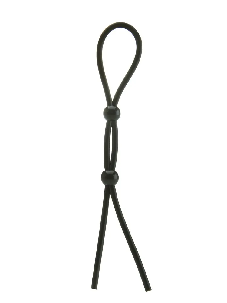 Double Booster: Penis-/Hodenschlaufe, schwarz Double Booster: Penis-/Hodenschlaufe, schwarz