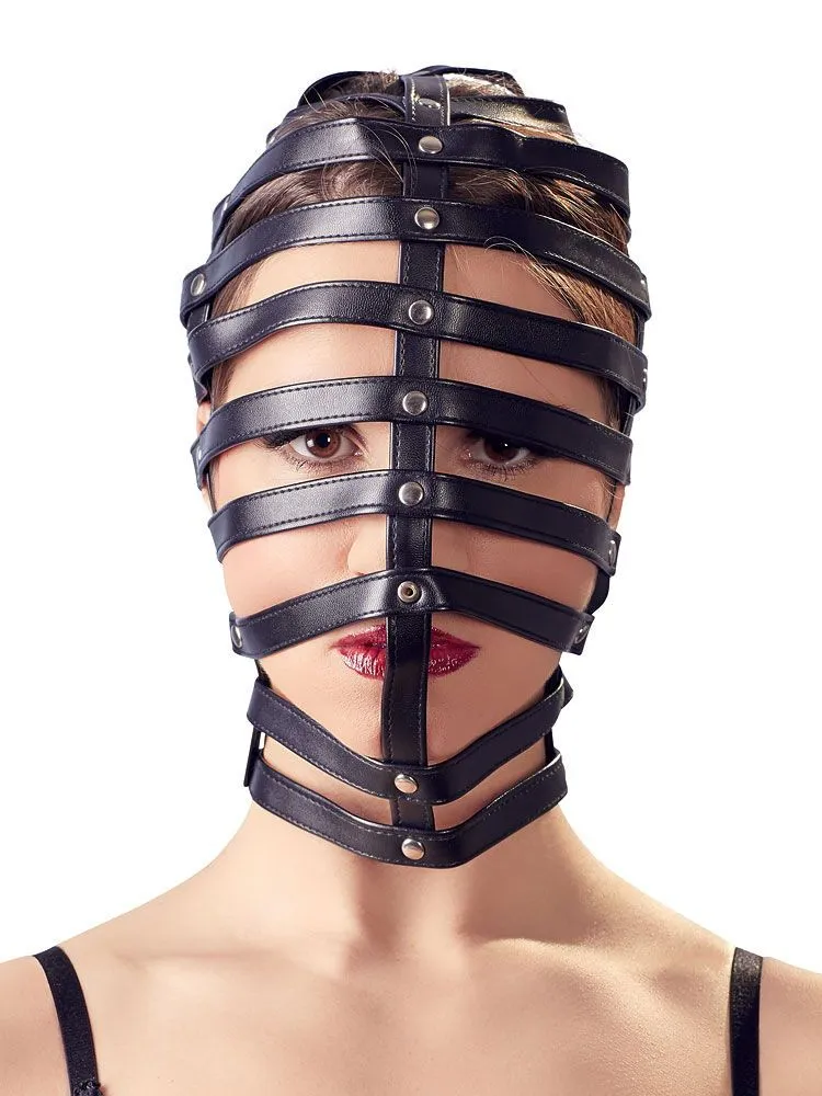 Bad Kitty: Kopfmaske Käfig, schwarz Bad Kitty: Kopfmaske Käfig, schwarz