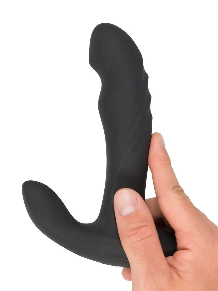 Rebel Anal-Plug: Anal-Vibrator, schwarz Rebel Anal-Plug: Anal-Vibrator, schwarz