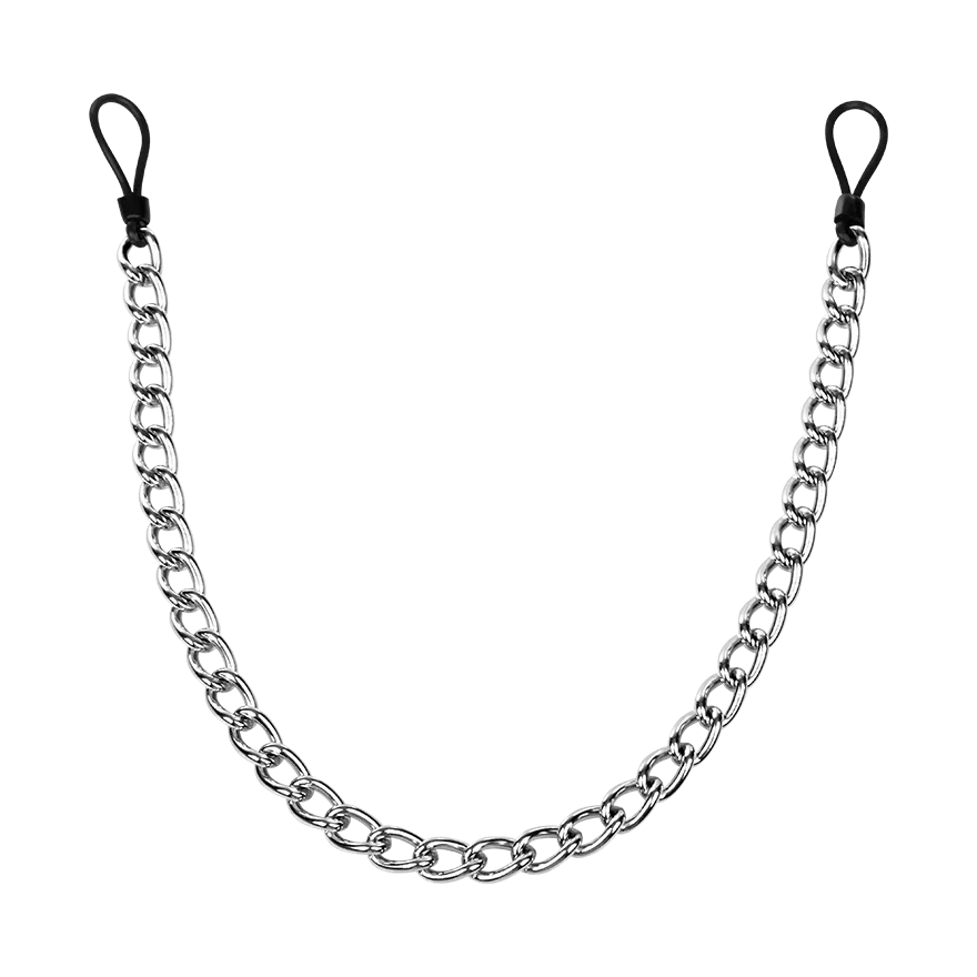 Nippelklemmen mit Kette Nippelklemmen mit Kette