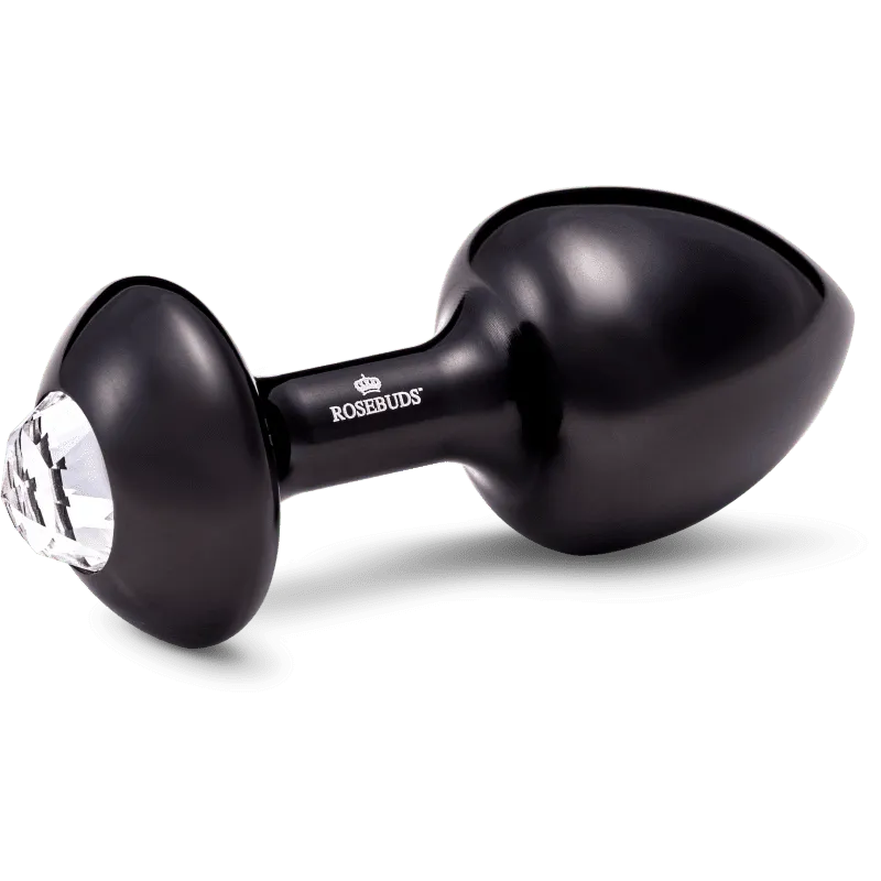 Rosebuds™ - Neu Klein Alu Schwarz Kristall Rosebuds™ - Neu Klein Alu Schwarz Kristall