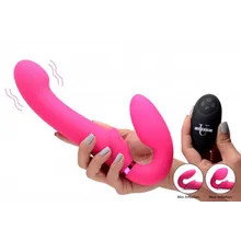 Strap U »G-Pulse« halterloser Strap-On mit Vibration & Fernbedienung