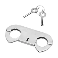 Daumenfesseln aus Edelstahl Daumenfesseln aus Edelstahl