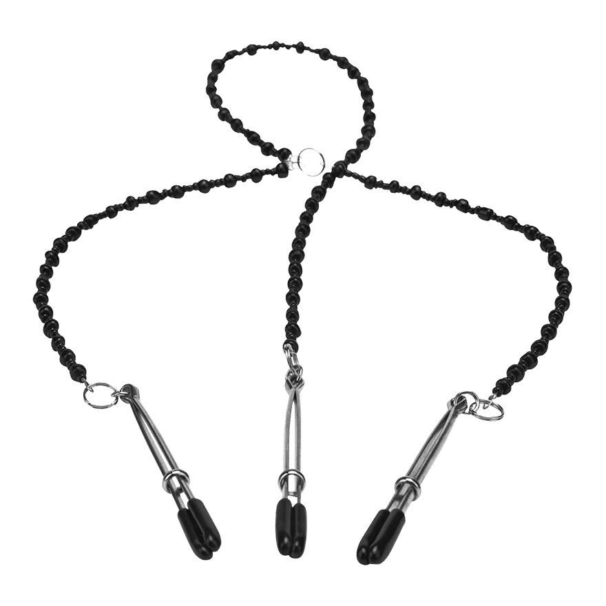 Y-Style Deluxe Beaded Nipple Clamps Y-Style Deluxe Beaded Nipple Clamps