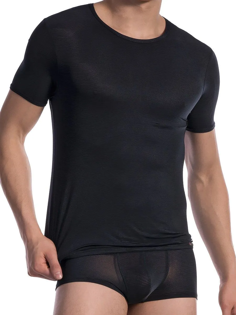 Olaf Benz RED1201: T-Shirt, schwarz (M) Olaf Benz RED1201: T-Shirt, schwarz (M)