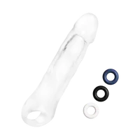 1" See-Thru Penis Extender, 17,5 cm 1" See-Thru Penis Extender, 17,5 cm