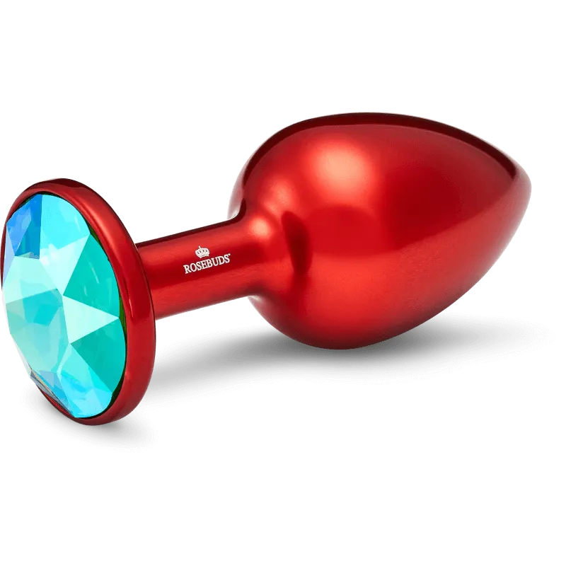 Rosebuds™ - Medium Alu Rot Kristall – Bild 2