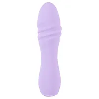 Minivibrator lila mit Spiralrillen Minivibrator lila mit Spiralrillen