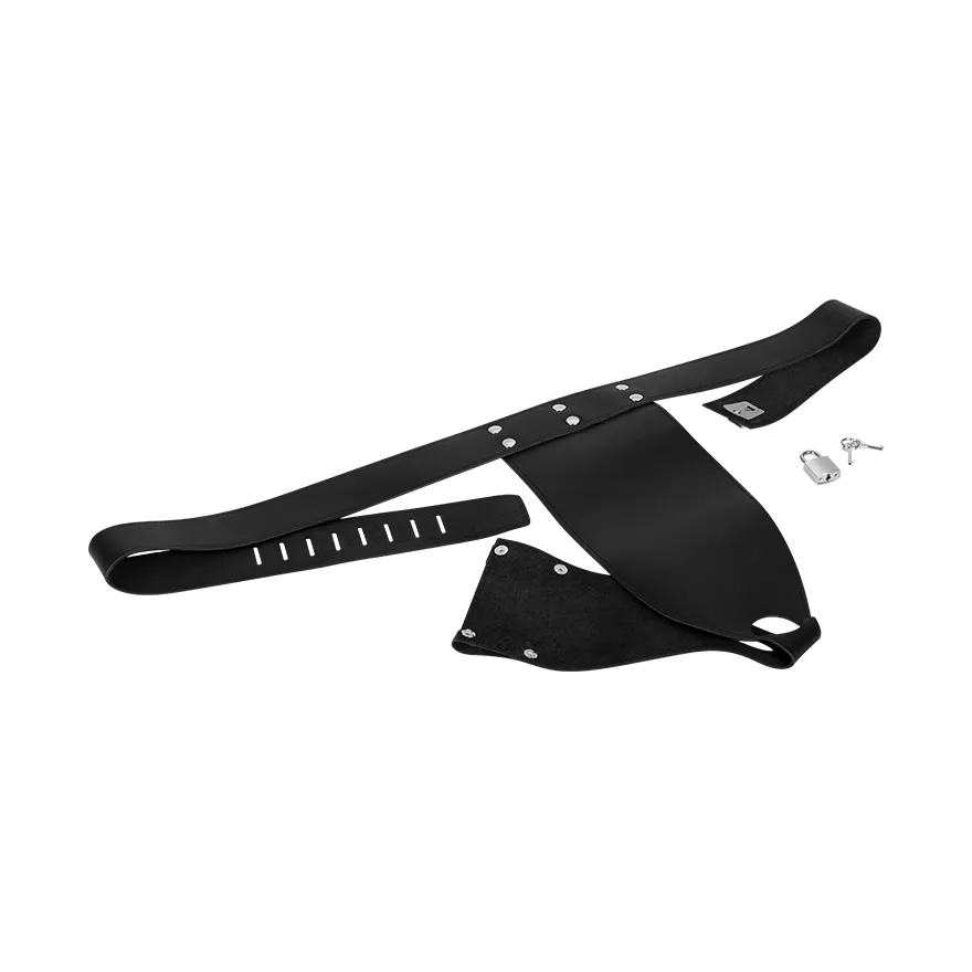 Keuschheits-Slip mit Ouvert-Schnitt Keuschheits-Slip mit Ouvert-Schnitt