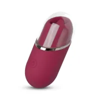 Zungen-Vibrator mit Schutzkappe - Pink Zungen-Vibrator mit Schutzkappe - Pink