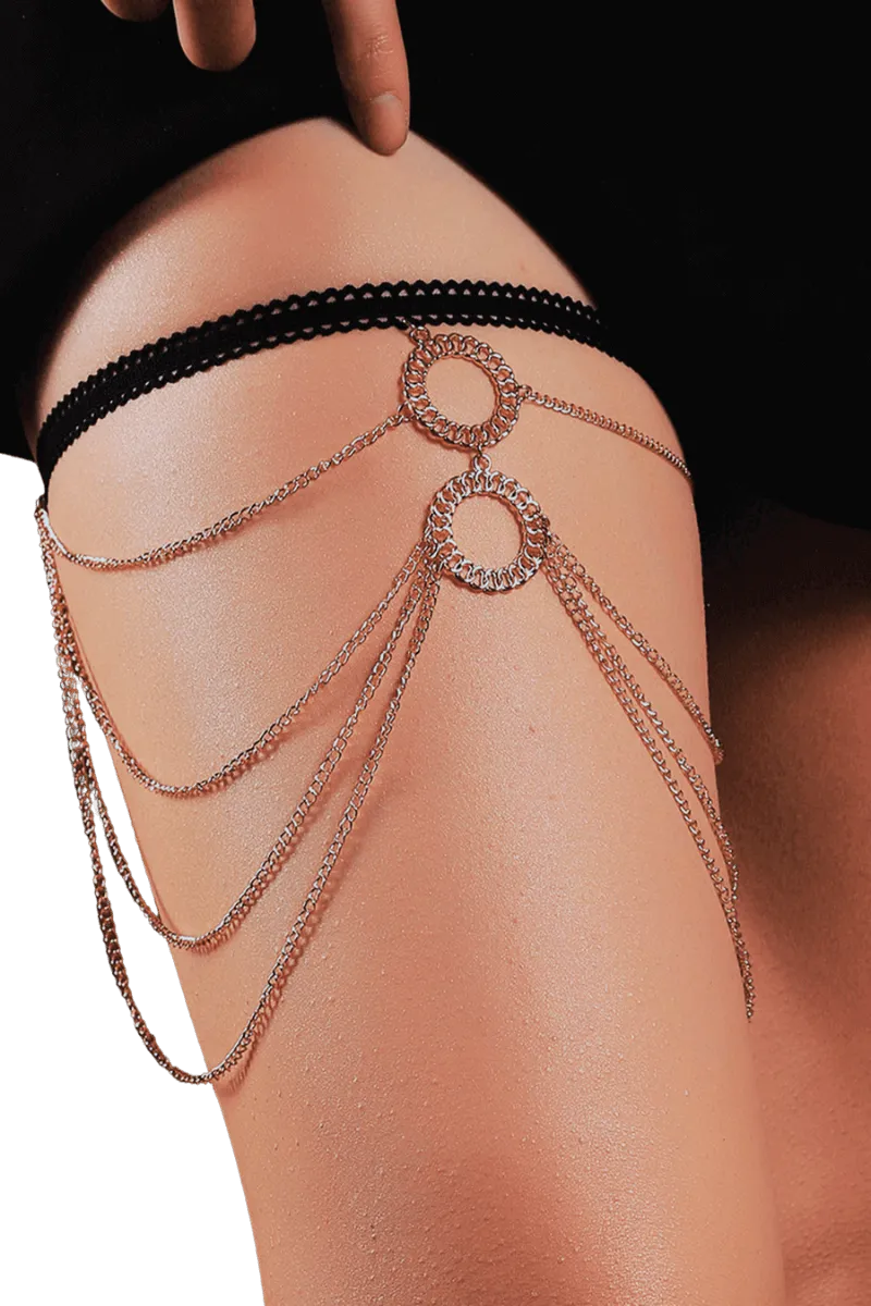 Oberschenkelschmuck - silber - Ringe Oberschenkelschmuck - silber - Ringe