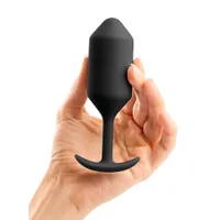 B-Vibe Snug Plug 3: Analplug, schwarz B-Vibe Snug Plug 3: Analplug, schwarz