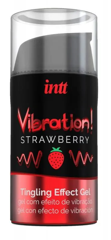 INTT - Vibration! Strawberry Tintelende Gel INTT - Vibration! Strawberry Tintelende Gel