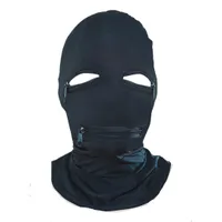 Kopfmaske „Zipper Face Hood“ aus elastischem Stoff Kopfmaske „Zipper Face Hood“ aus elastischem Stoff