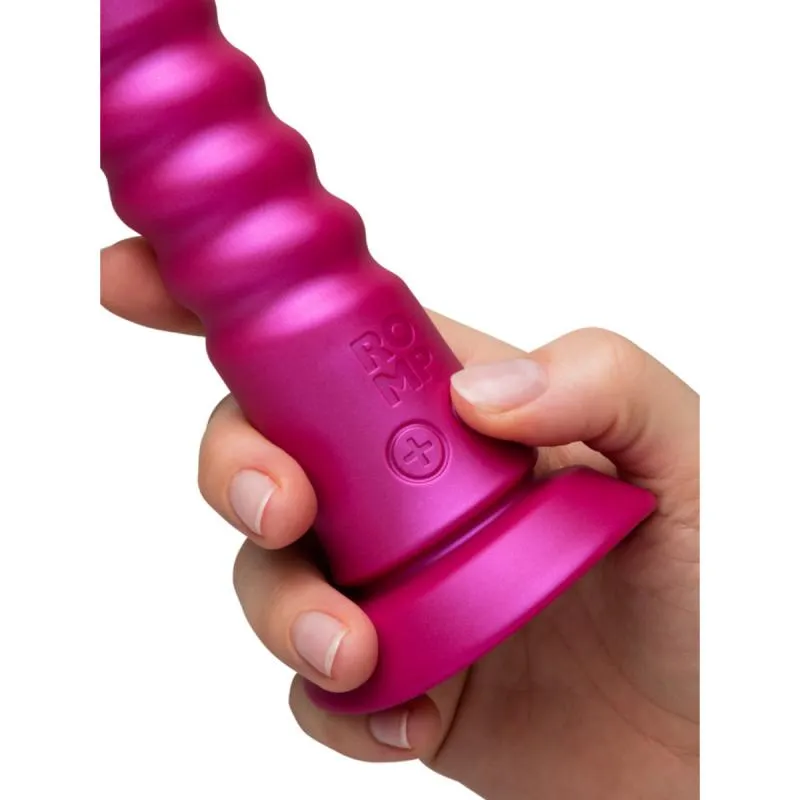 ROMP - Jiggle Stoßvibrator mit Saugnapf - Pink – Bild 4