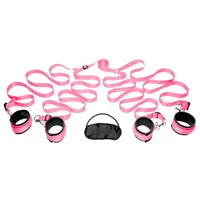 FRISKY - Fesselset fürs Schlafzimmer Rosa Bettfesseln FRISKY - Fesselset fürs Schlafzimmer Rosa Bettfesseln
