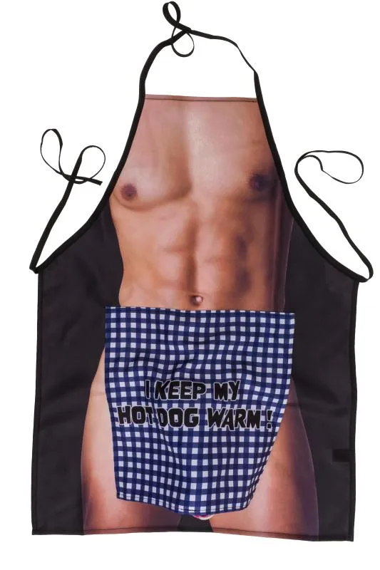Küchenschürze - Männlicher Körper mit überraschendem Penis – Bild 3