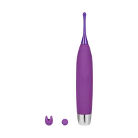 Edler Auflegevibrator aus Silikon, 19,5 cm Edler Auflegevibrator aus Silikon, 19,5 cm