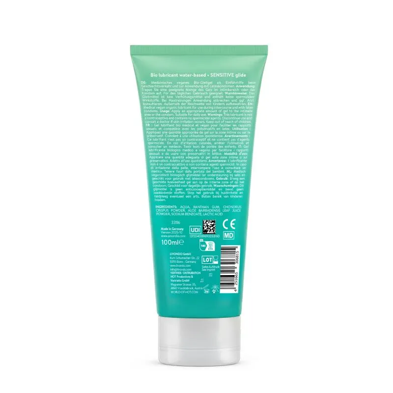 AMORELIE Care »Bio-Gleitgel Sensitiv« – 100 ml AMORELIE Care »Bio-Gleitgel Sensitiv« – 100 ml
