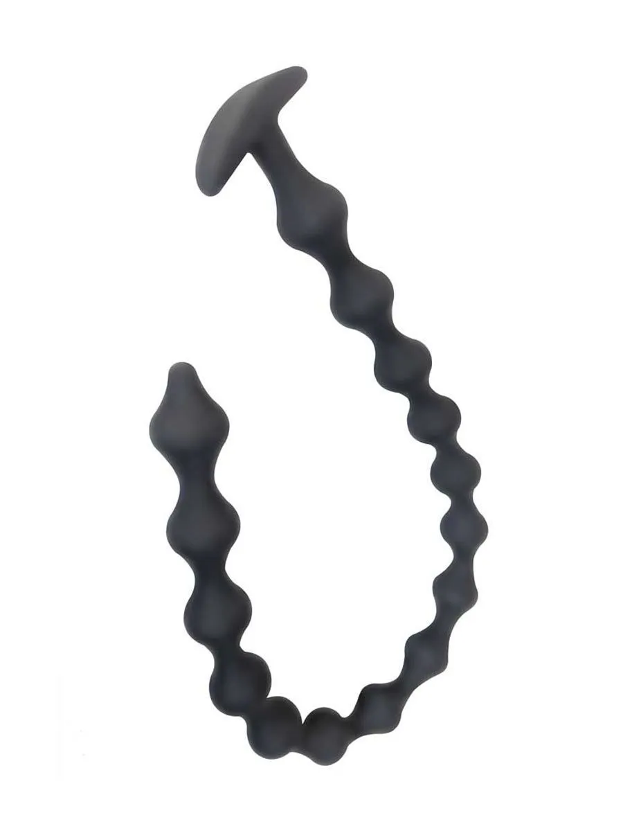 BRUTUS Beaded Chain: Analkette, schwarz BRUTUS Beaded Chain: Analkette, schwarz