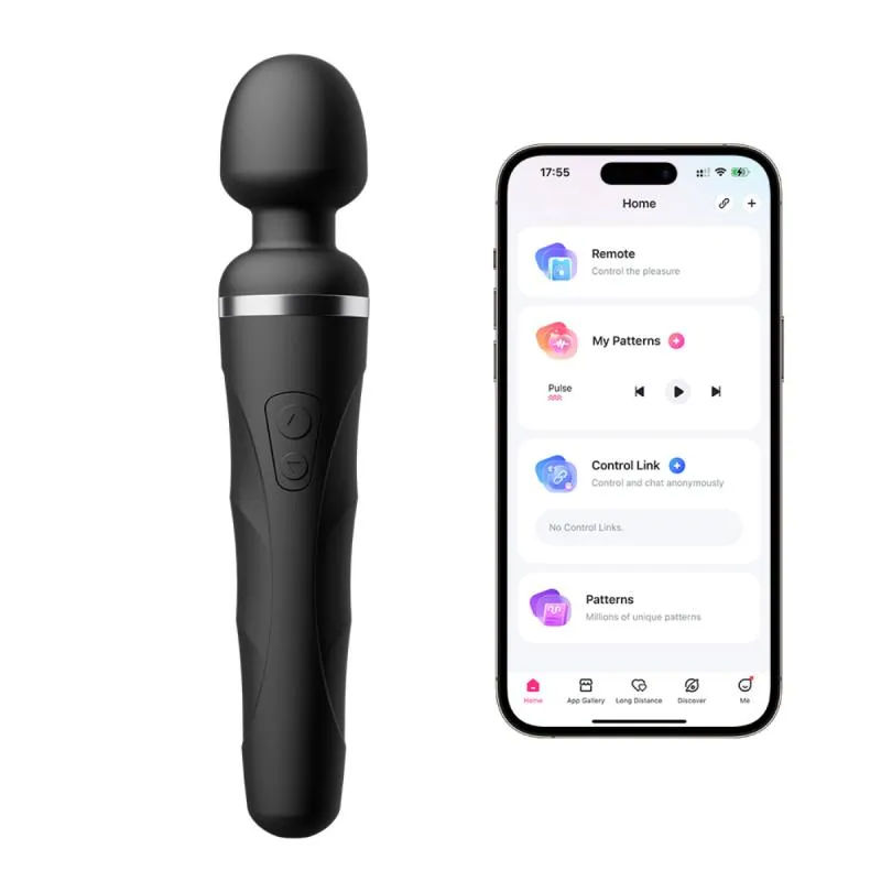 Lovense »Domi 2« App-gesteuerter Mini-Wand-Vibrator Lovense »Domi 2« App-gesteuerter Mini-Wand-Vibrator