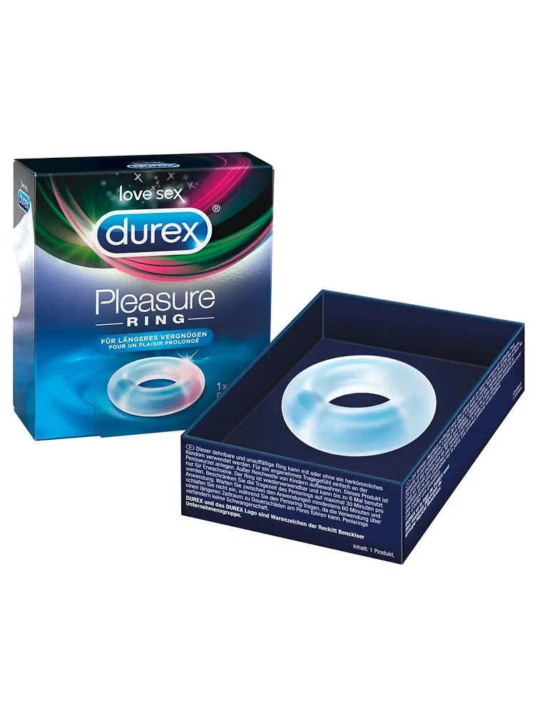 Durex Pleasure Ring: Penisring, transparent Durex Pleasure Ring: Penisring, transparent