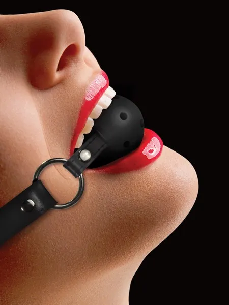 Ouch! Ballknebel, schwarz Ouch! Ballknebel, schwarz