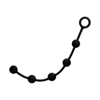 Silikon-Analkette mit Struktur, 25,5 cm Silikon-Analkette mit Struktur, 25,5 cm