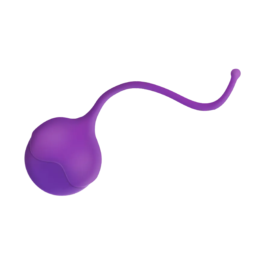 Silikon-Liebeskugel mit Struktur, 3,8 cm Silikon-Liebeskugel mit Struktur, 3,8 cm