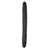 Doppelendiger Dildo - Schwarz Doppelendiger Dildo - Schwarz