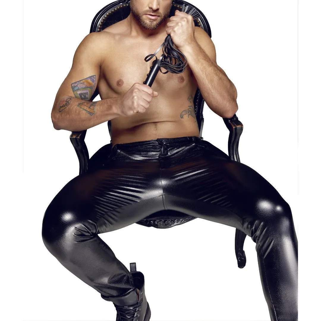 Hose in Schlangenhaut-Optik, elastisch – Bild 5